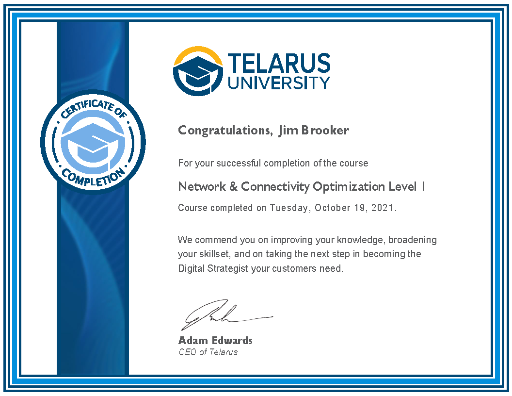 Telarus Certified