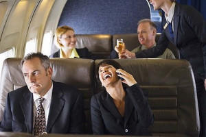 cell phones on planes